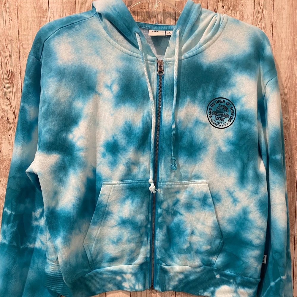 Vans Tie Dye Zip Hoodie. Women’s Small.  Super soft.